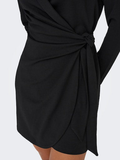 Louisville Wrap Dress - Black