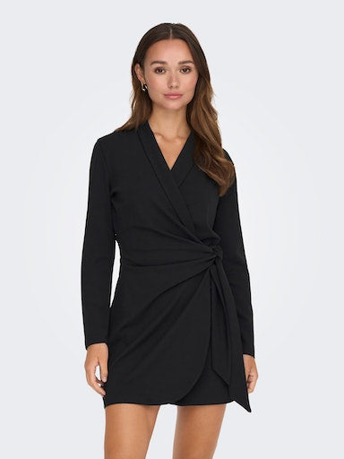 Louisville Wrap Dress - Black
