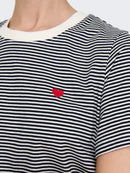 Pisa S/S Print Top - Cloud Dancer Sky Captain