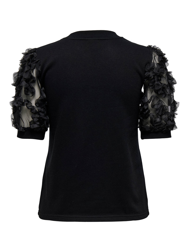 Fairview Short Sleeve Sweatshirt - Black