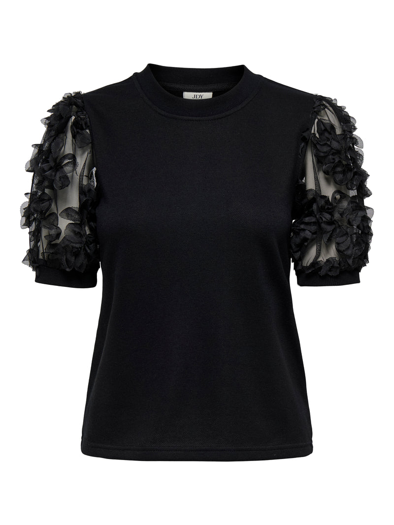 Fairview Short Sleeve Sweatshirt - Black