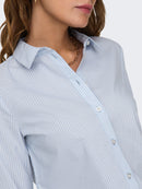 Mio Long Sleeve Shirt - Cashmere Blue