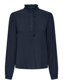 Diana Life Frill Shirt - Total Eclipse
