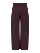 Geggo New Long Trousers - Chocolate Plum/black Buttons