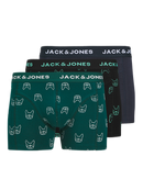 Denim Dog 3 Pack Boxers - Navy/dark Sea/black