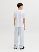 Fusion Dots Print T-Shirt - Bright White