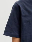 Fusion Dots Print T-Shirt - Outer Space