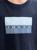 Fusion Dots Print T-Shirt - Outer Space