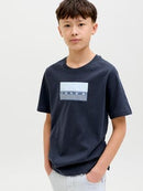 Fusion Dots Print T-Shirt - Outer Space