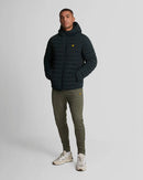 Stretch Quilted Jacket - Dark Navy