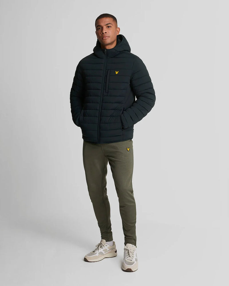 Stretch Quilted Jacket - Dark Navy