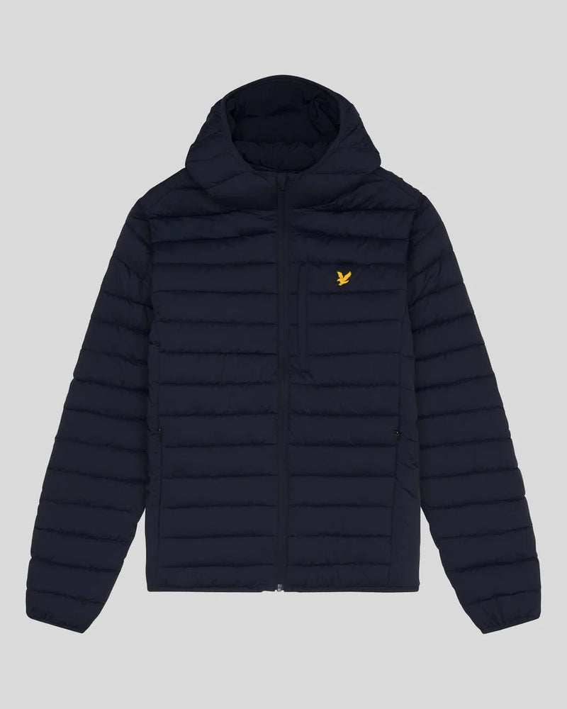 Stretch Quilted Jacket - Dark Navy
