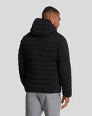 Stretch Quilted Jacket - Jet Black