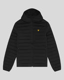 Stretch Quilted Jacket - Jet Black