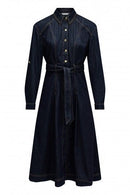 Shirt Dress - Blue