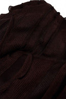 Salsa Round Neck Blouse- Brown