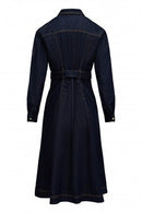 Shirt Dress - Blue
