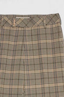 Check Flared Chino - Check
