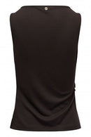 Sleeveless T-Shirt - Brown