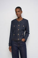 Short Jacket - Navy