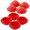 Silicone Round Ice Cube Mold - Berry