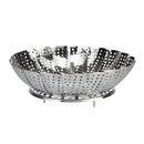 Stainless Steel Collapsible Steamer Basket - 23CM