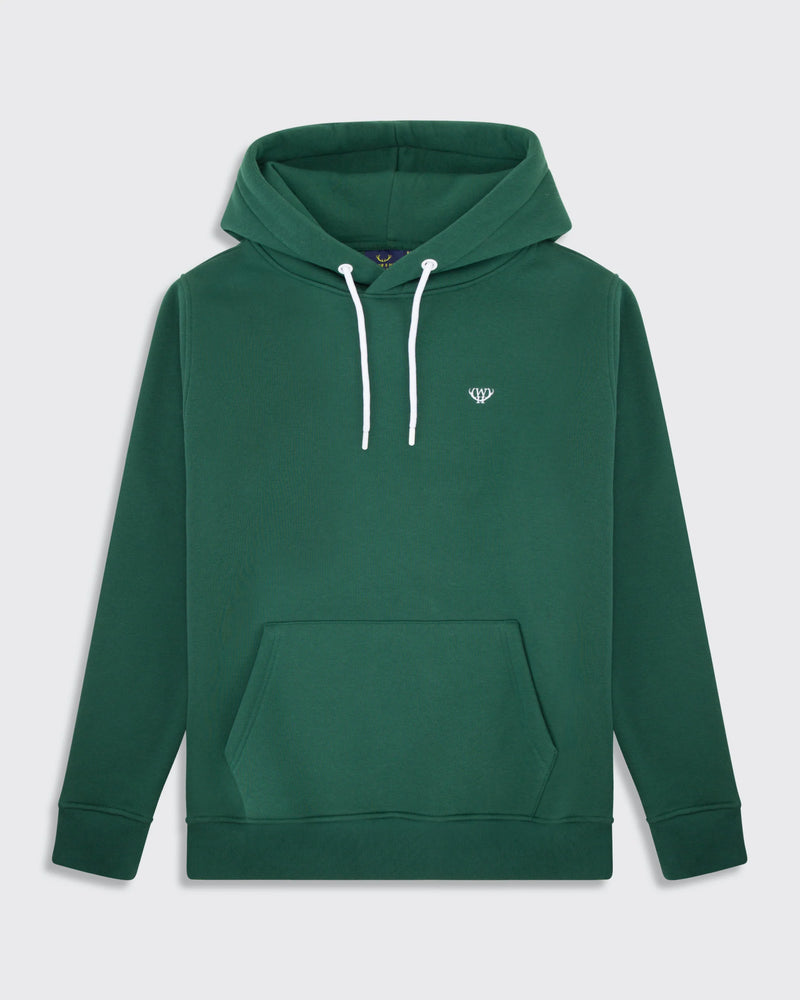 Understated Hoodie - Hunter Green