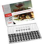 Sabatier 12pc Steak Knife & Fork Set