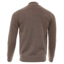 Justin 1/2 Zip Jumper - Stone Melange