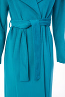 Collar Wrap Coat - Capri