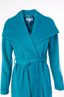 Collar Wrap Coat - Capri