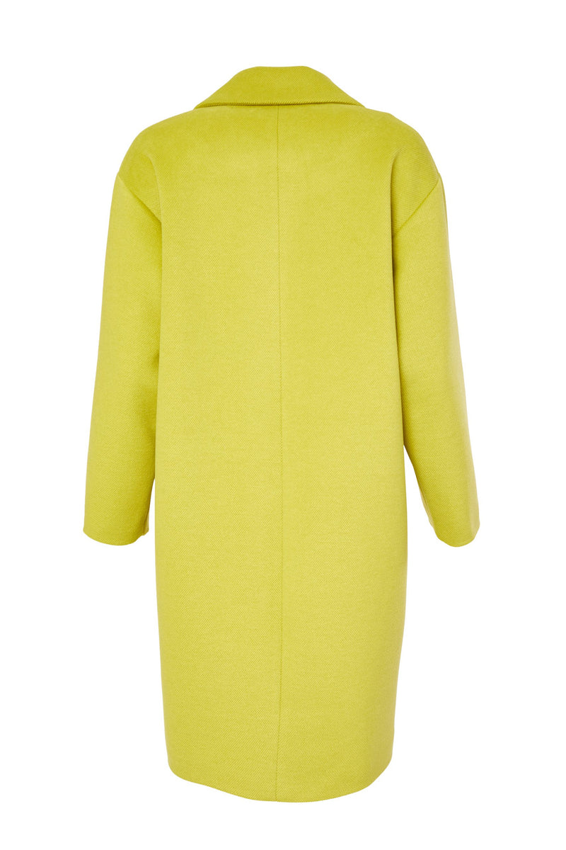 Kate Cooper Jeet Pocket Flap Coat - Lime