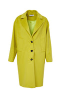 Kate Cooper Jeet Pocket Flap Coat - Lime