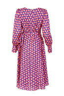 Tie Belt Full Dress - Coral