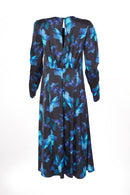 Butterfly Print Dress - Capri