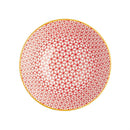 Blue Geometric Bowl - 15.7cm