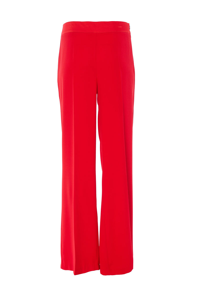 Wide Leg Trouser - Chilli