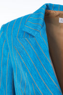 Striped Jacket - Damson