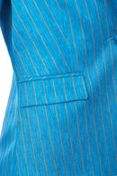 Striped Jacket - Damson