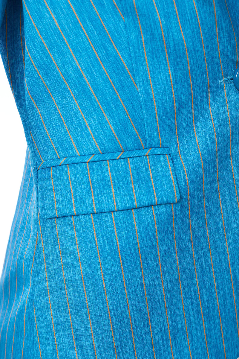 Striped Jacket - Damson