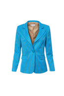 Striped Jacket - Damson