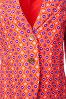 Print Jacket - Chilli