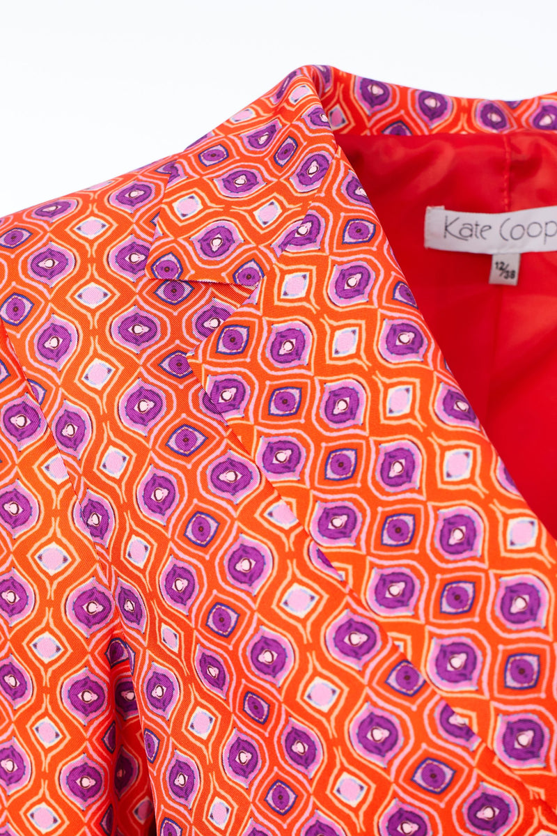 Print Jacket - Chilli