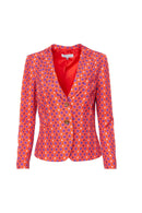 Print Jacket - Chilli