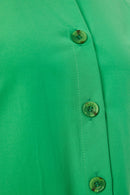 Cotton Pocket Blouse - Glas