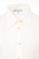 Cotton Pocket Blouse - Off White