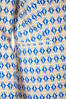 Oval Graphic Print Jacket - Royal Blue