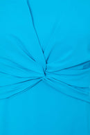 Twisted Knot Dress - Water