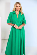 Full Skirt Dress - Glas