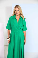 Full Skirt Dress - Glas